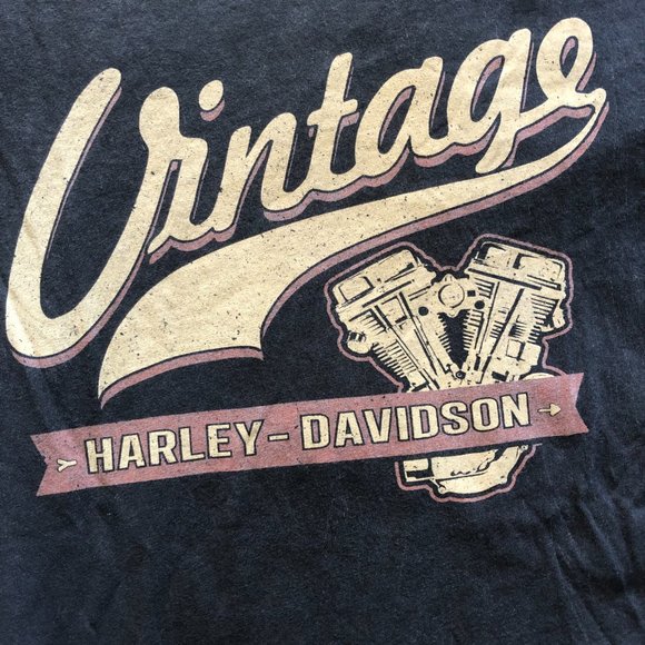 Harley Davidson Vintage T-Shirt Size Large - Picture 2 of 5